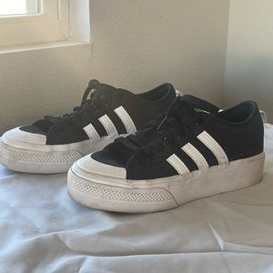 Womens Adidas Bravada platform size 8